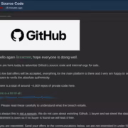 скриншот текста внутренний код Github командная строка статья