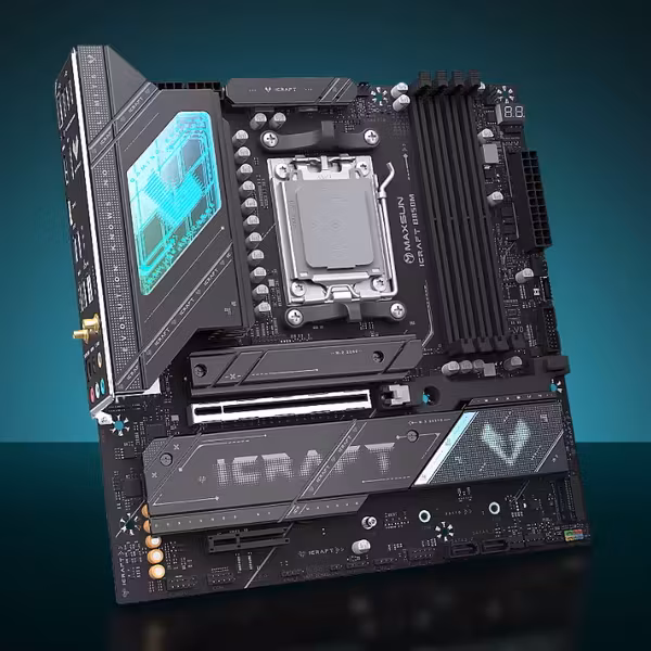 Материнская плата Maxsun B850M с DDR5-8800