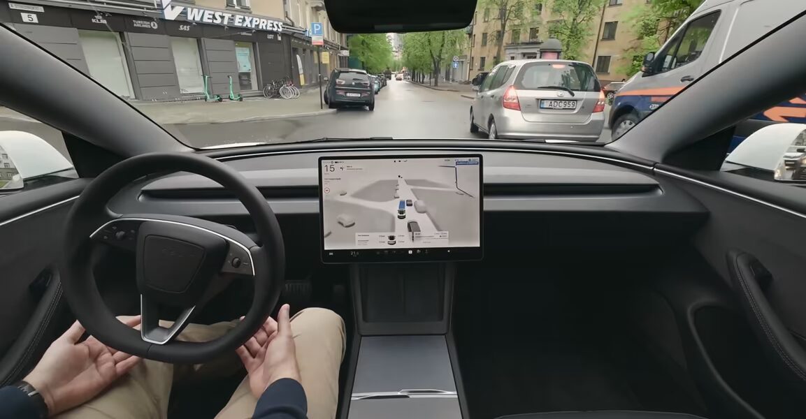 Tesla начала запуск FSD Supervised в Европе в 2 странах