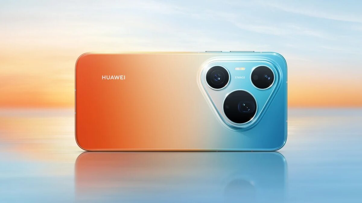 HUAWEI смартфон с тройной камерой и градиентным корпусом