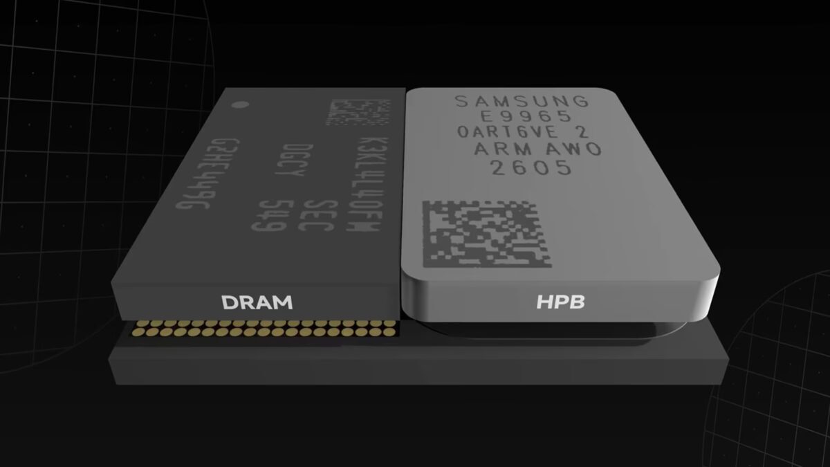 Твердотельный накопитель Exynos 2600 с HPB и QR кодом