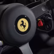 Руль Ferrari Luce электромобиль спорткар черный