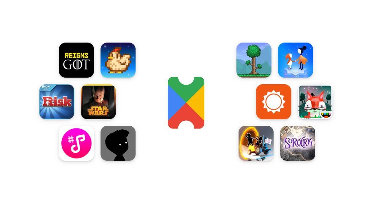 Логотипы популярных мобильных игр и приложений. Google Play начнет предупреждать об удалении приложений