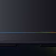 Панель ноутбука Googlebook с RGB-подсветкой клавиатуры