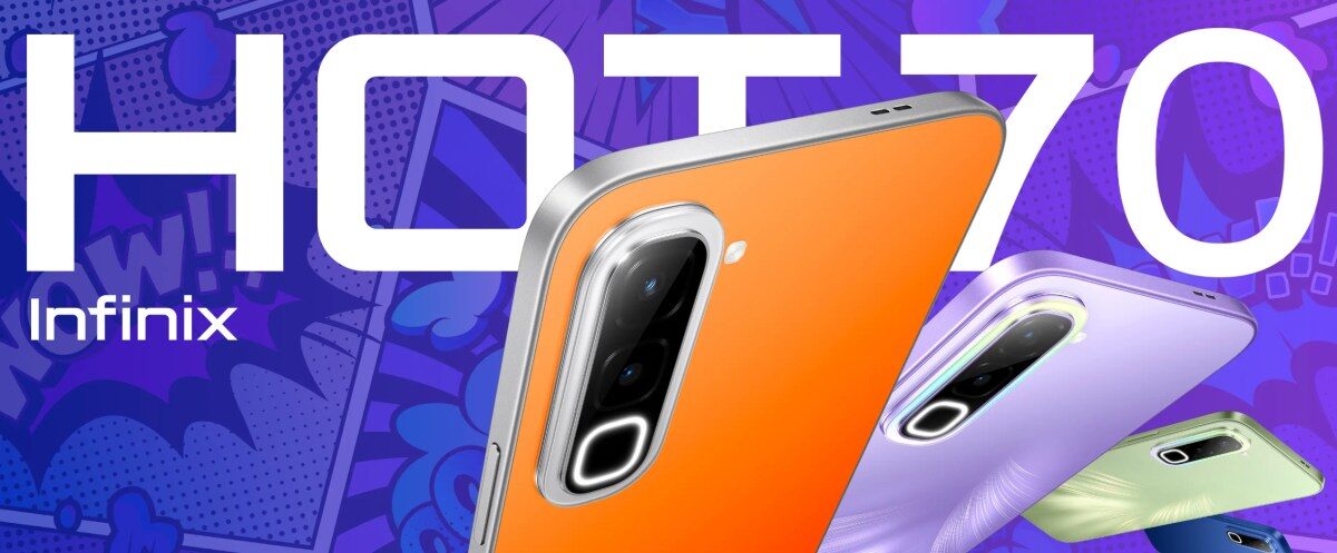 Infinix представила Hot 70 с ИИ-кнопкой за 124 доллара