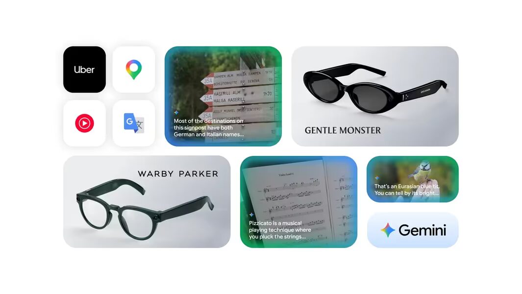 Google и Samsung показали Android XR-очки с Gemini