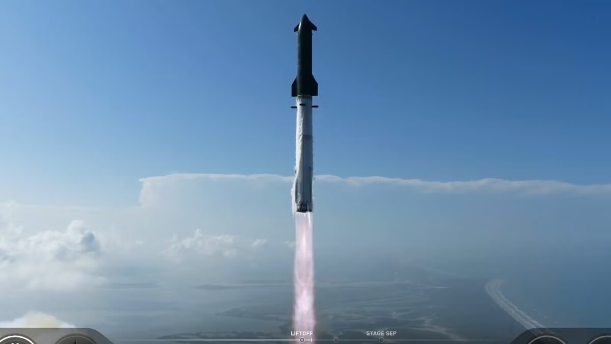 Starship вывел 45 тонн на орбиту в 12-м пуске