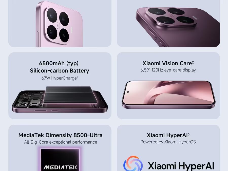 Xiaomi 17T и 17T Pro логотипы и изображение