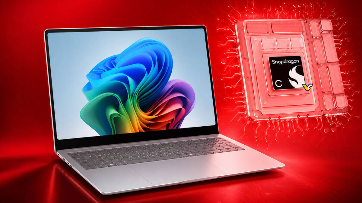 Ноутбук с дисплеем и чипом Snapdragon C