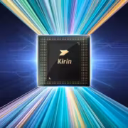 Кристалл с логотипом Kirin и фонами света