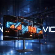 игровой монитор Gigabyte MO32U24 с подсветкой