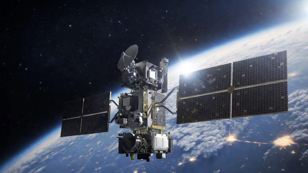 Спутник TJSW-24 тестовая космическая связь в космосе