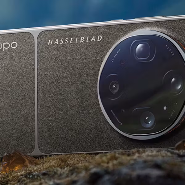 Камера Oppo Find X9 Ultra на поверхности