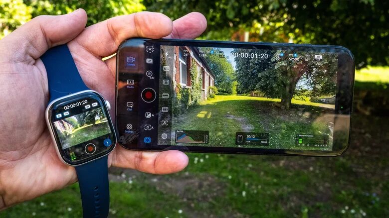 Обзор камер Blackmagic с пультом на Apple Watch и iPhone