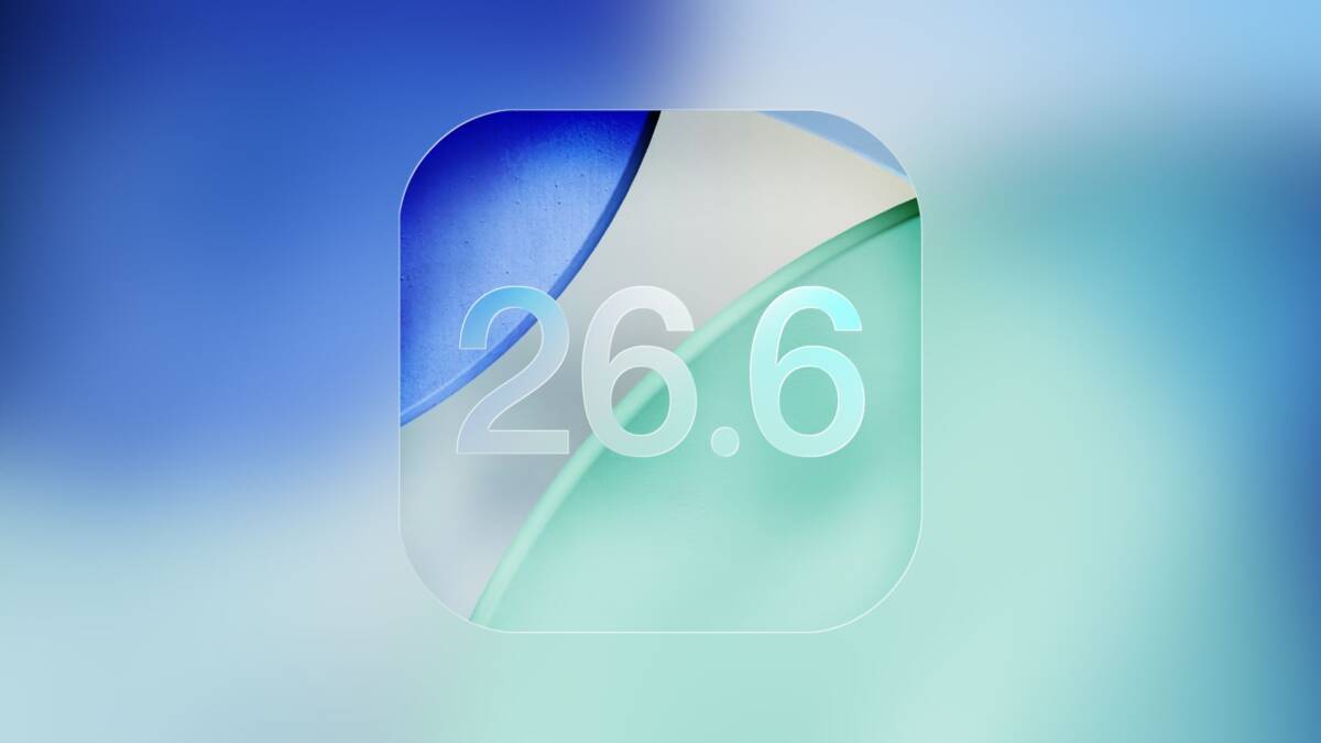Графика Apple iOS 26.6 и логотипы устройств