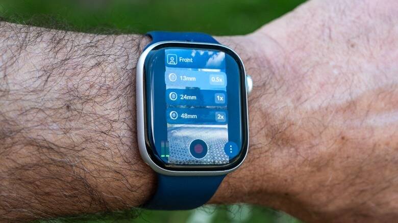 Настройки камеры Blackmagic на Apple Watch