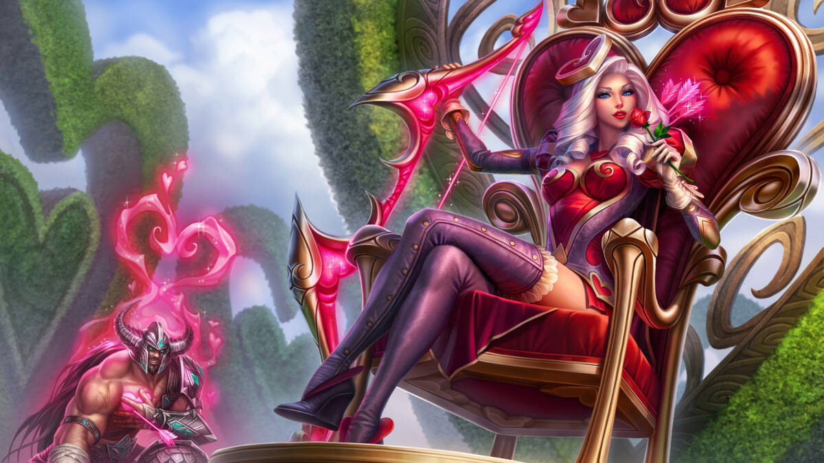 Россиянка KamikoZero как Сердцеедка Эш League of Legends