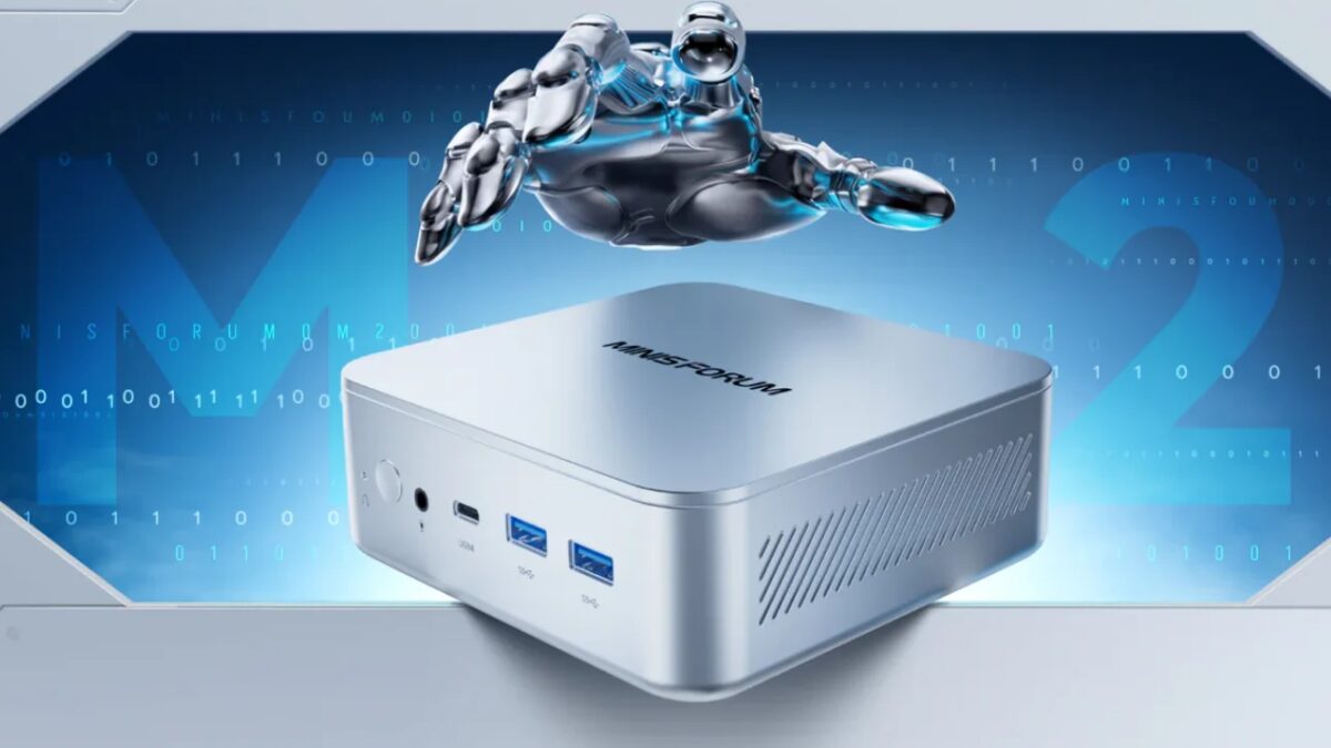 Миникомпьютер Minisforum M2 с металлическим корпусом