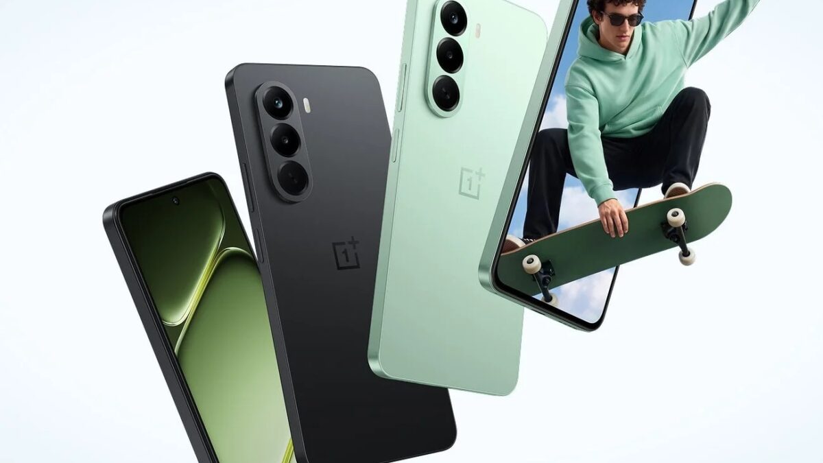 Модель смартфона OnePlus Nord CE 6 Lite и три цветовых варианта