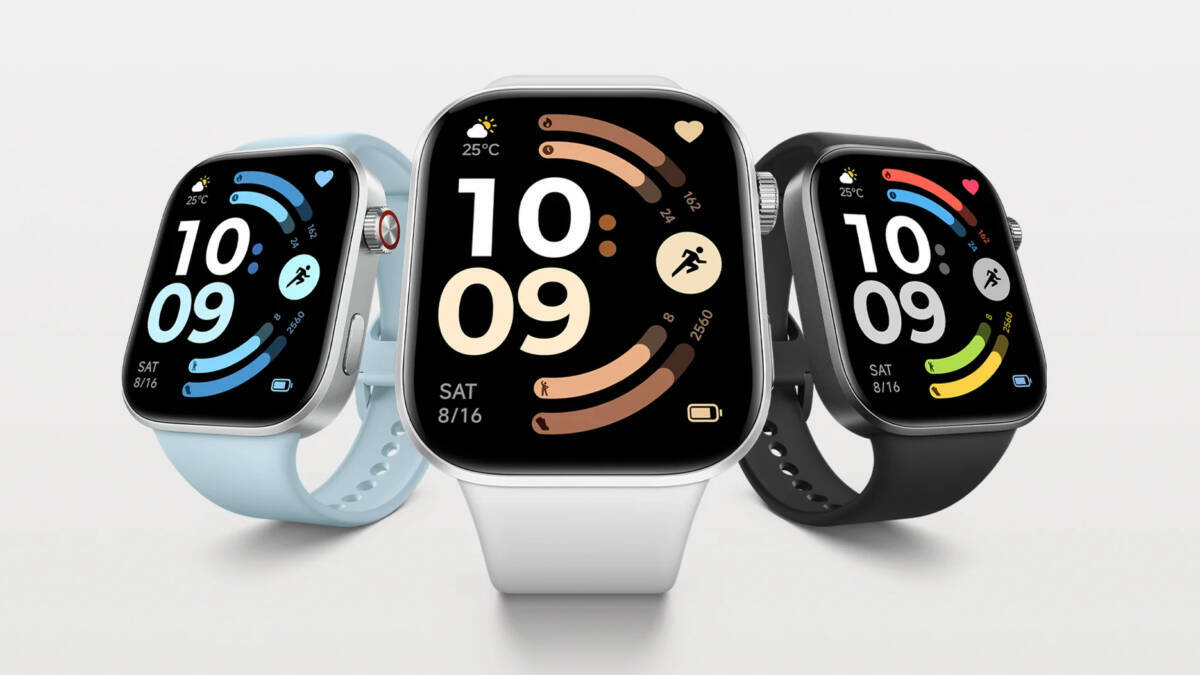 Электронные часы Redmi Watch 6 дисплей с интерфейсом