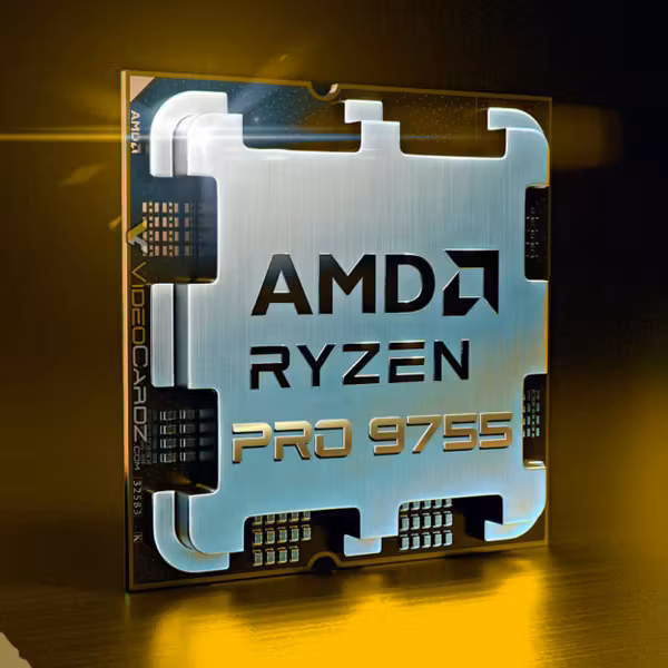 Процессор AMD Ryzen 7 PRO 9755 на плате