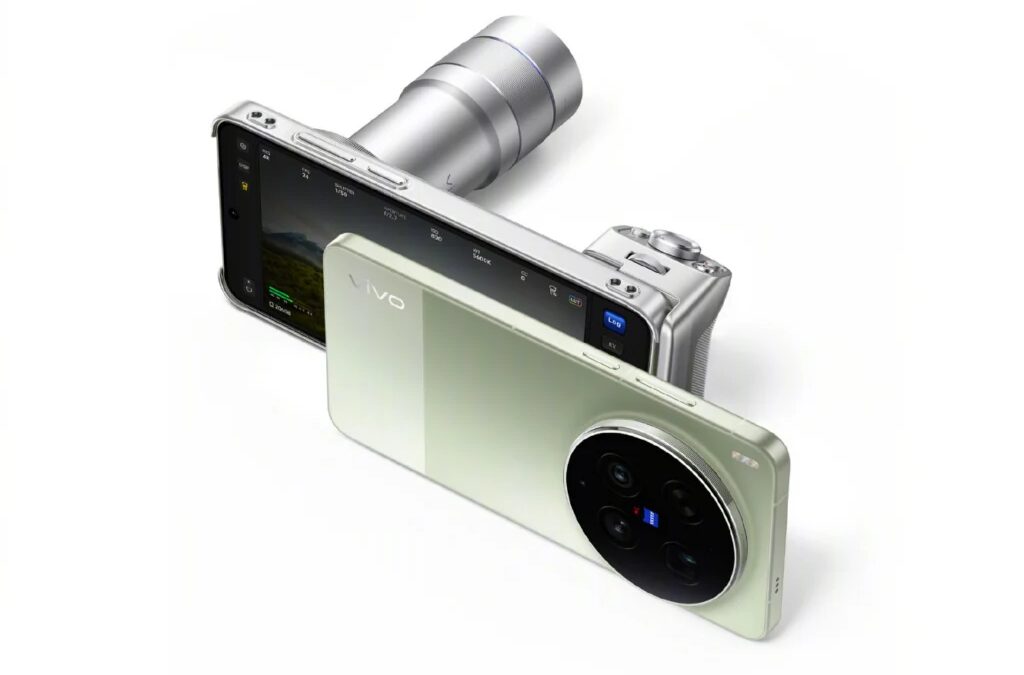 Комбо-устройство Vivo X500 и камера смартфона