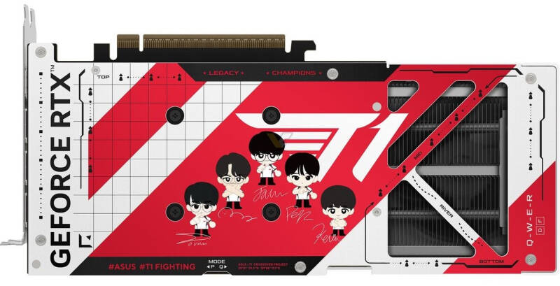 Asus сделала RTX 5070 и 5060 Ti для фанатов T1 и Faker