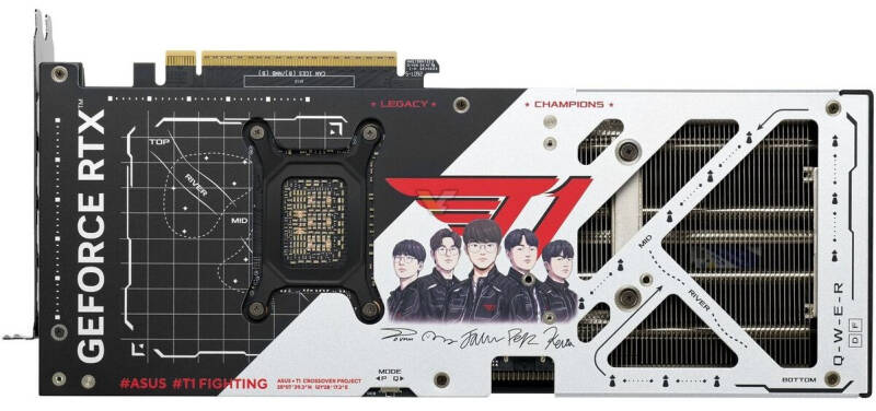 Asus сделала RTX 5070 и 5060 Ti для фанатов T1 и Faker