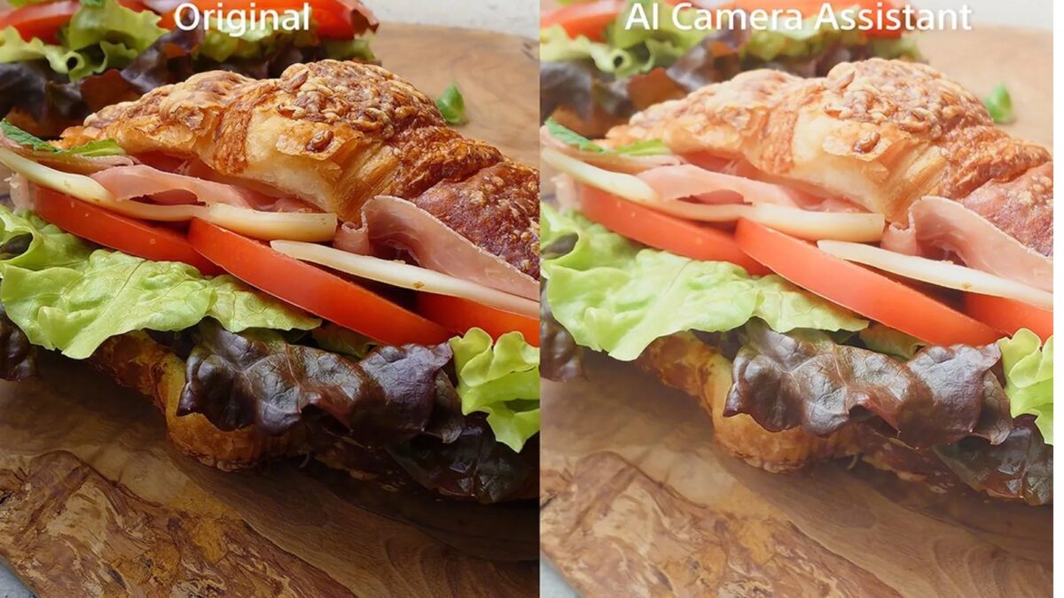 Сравнение фото с и without AI Camera Assistant на Xperia 1 VIII