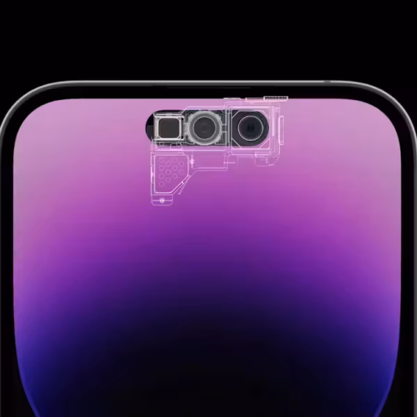 Крышка задняя iPhone 18 Pro с камерой и динамиками