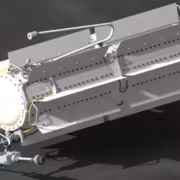 Система RTG от компании L3Harris показана во время финальной проверки конструкции