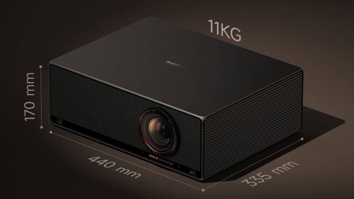 проектор Xgimi V10 с размерами и весом