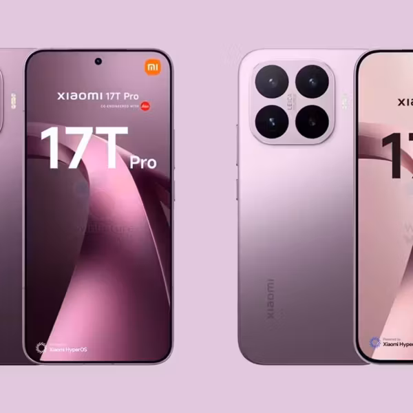 Модель Xiaomi 17T и 17T Pro с квадрокамерами на задней панели