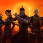 группа персонажей из игры Rebel Wolves и Blood of Dawnwalker
