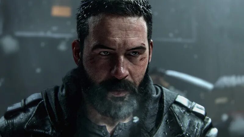 Мужчина с бородой и короткой стрижкой, похожий на персонажа из Call of Duty