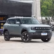 Кроссовер Jetour Freedom черный и серый цвет