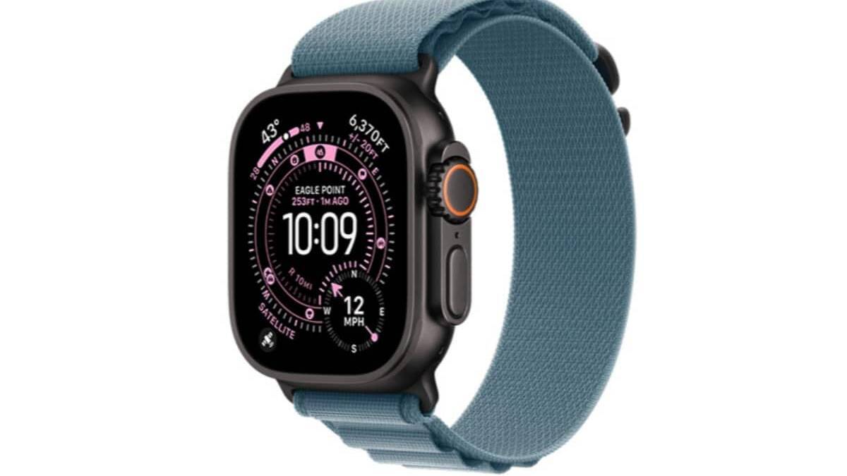 Умные часы Apple Watch с циферблатом и ремешком