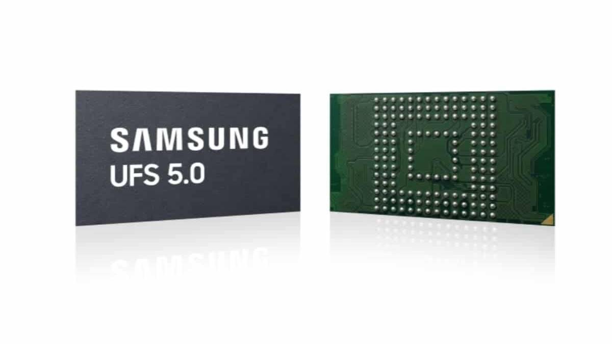 Память Samsung UFS 5.0 для смартфонов Galaxy