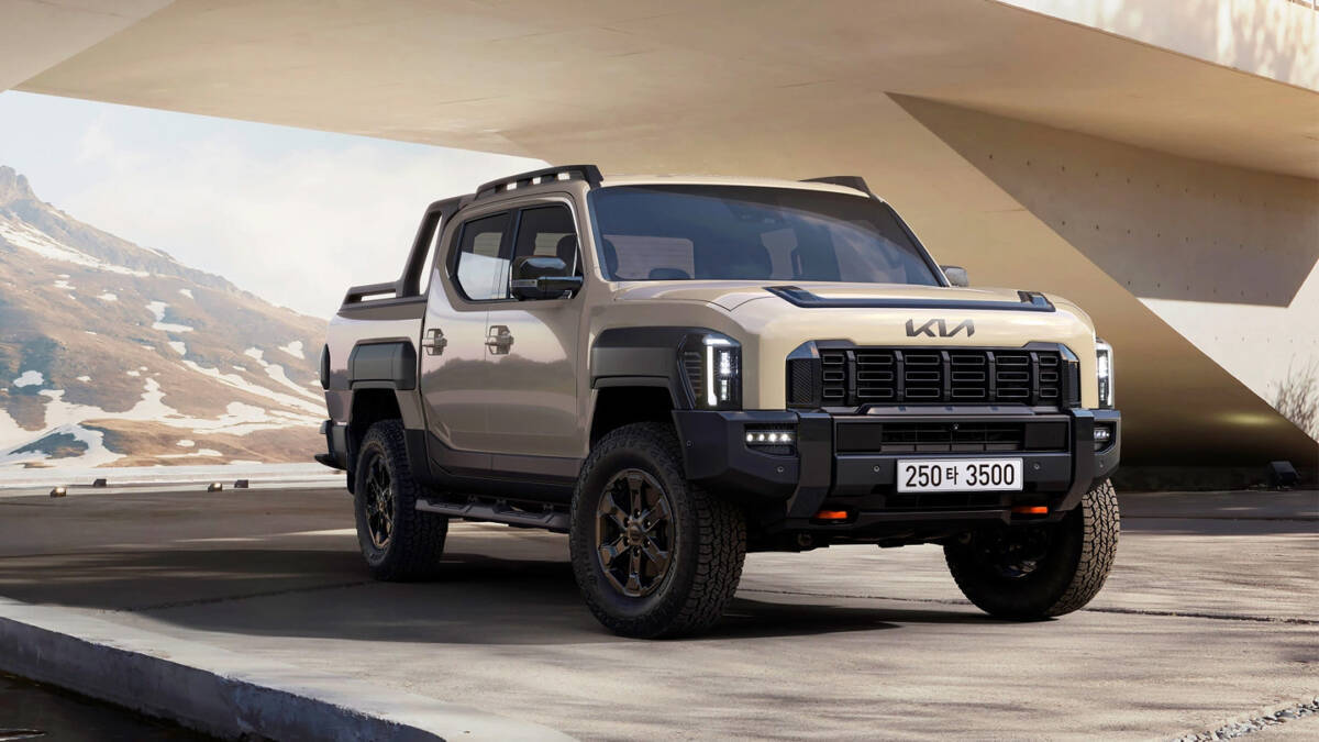 Пикап Kia Tasman поступил в продажу в «Рольфе» за 6,2 млн рублей