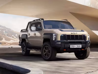Пикап Kia Tasman поступил в продажу в «Рольфе» за 6,2 млн рублей