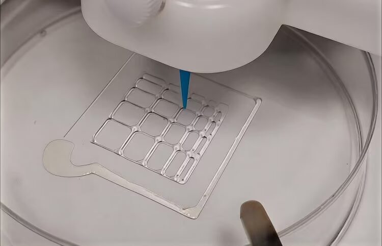 Гидрогель для 3D-биопечати тканей в аппаратуре