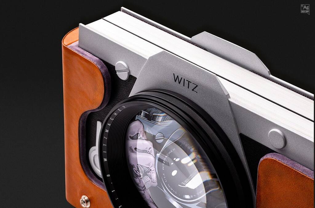 Камера Leica Witz M из металла и кожи