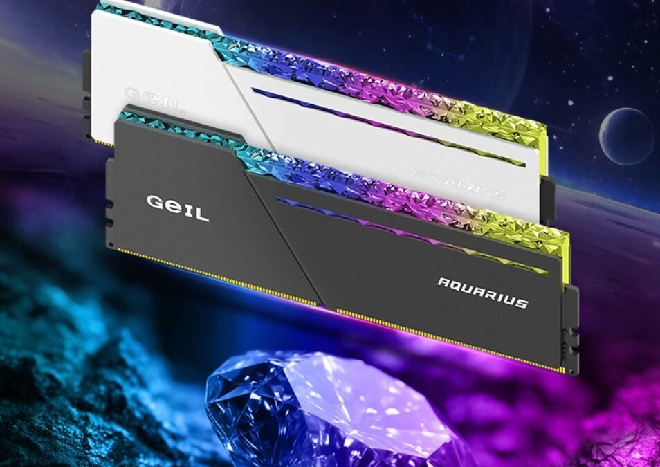 Память Geil Aquarius DDR5-6000 32 ГБ в двух цветах