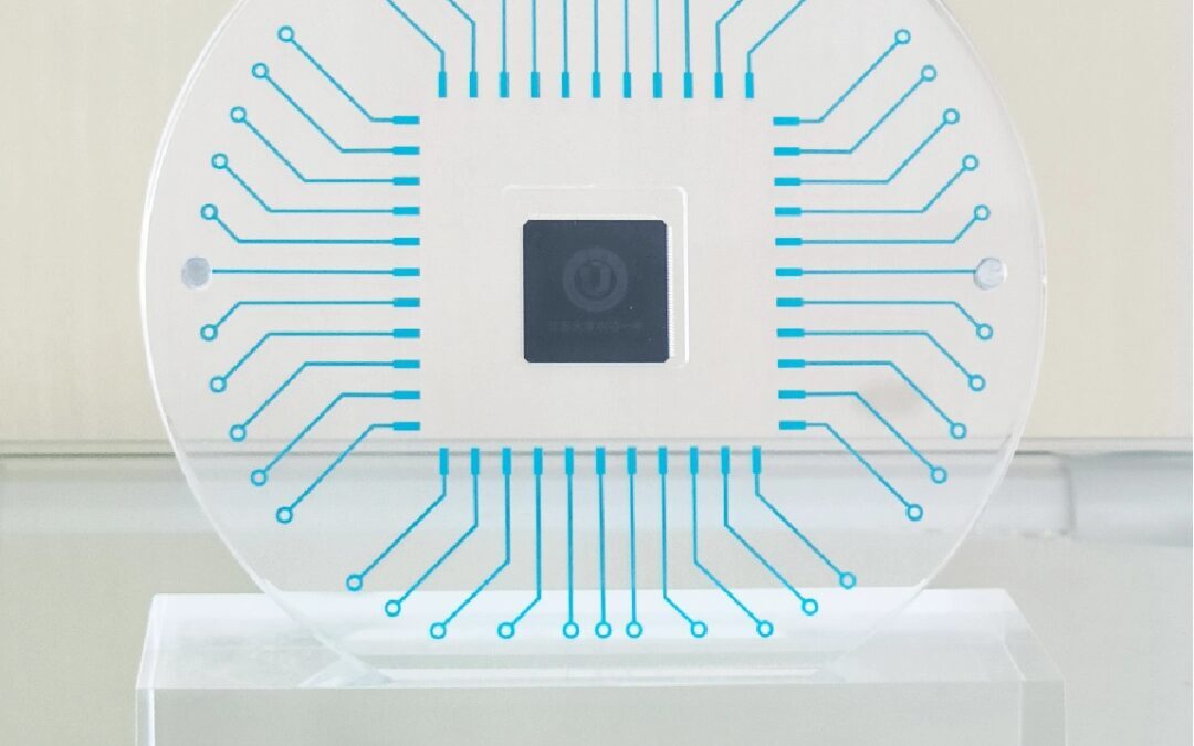 Диск с схемой микросхемы Agricultural Chip No.1 Jiangsu University