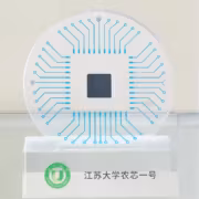 Диск с схемой микросхемы Agricultural Chip No.1 Jiangsu University