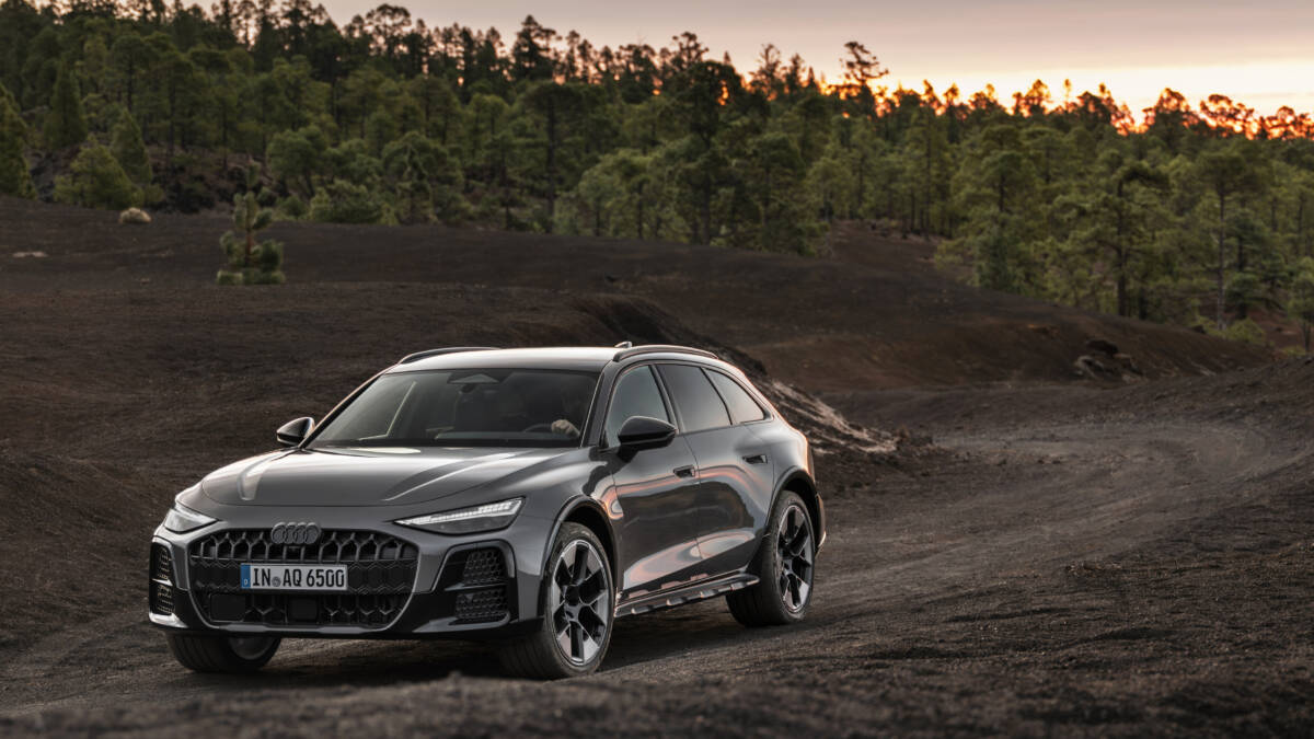 Кузов Audi A6 Allroad Quattro на дороге