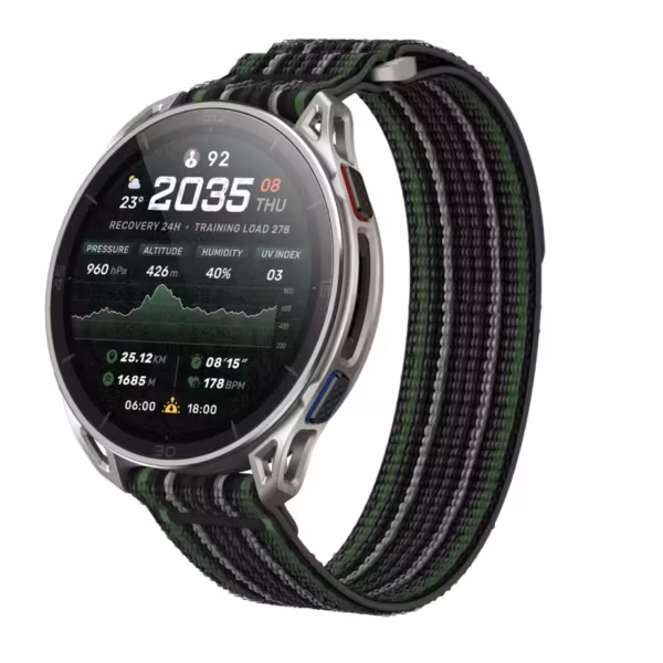 Смарт-часы Amazfit Cheetah 2 Ultra на руке интерфейс дисплей