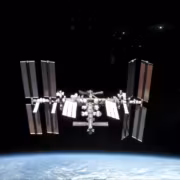 Международная космическая станция МКС в космосе