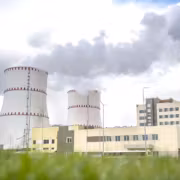 Курская АЭС-2 энергоблок ремонт дымовые трубы