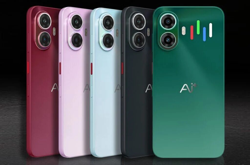 Цветные смартфоны Ai+ Nova 2 с двойной камерой